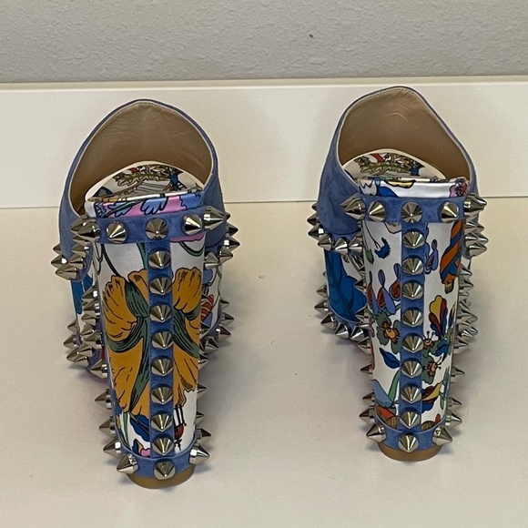 Christian Louboutin Massivatac 160 Spike Accents Mules, Size 40 - Picture 4 of 10